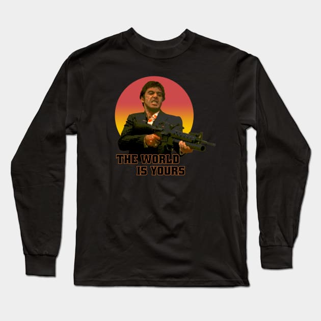 The World Is Yours Long Sleeve T-Shirt by Mollie